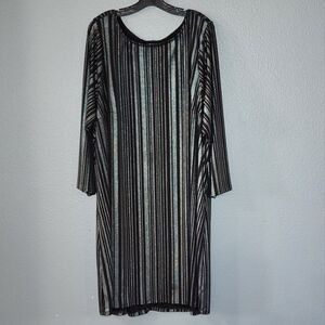 Torrid Black Studded Shift Dress / 4X